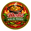 deshi halal food logo